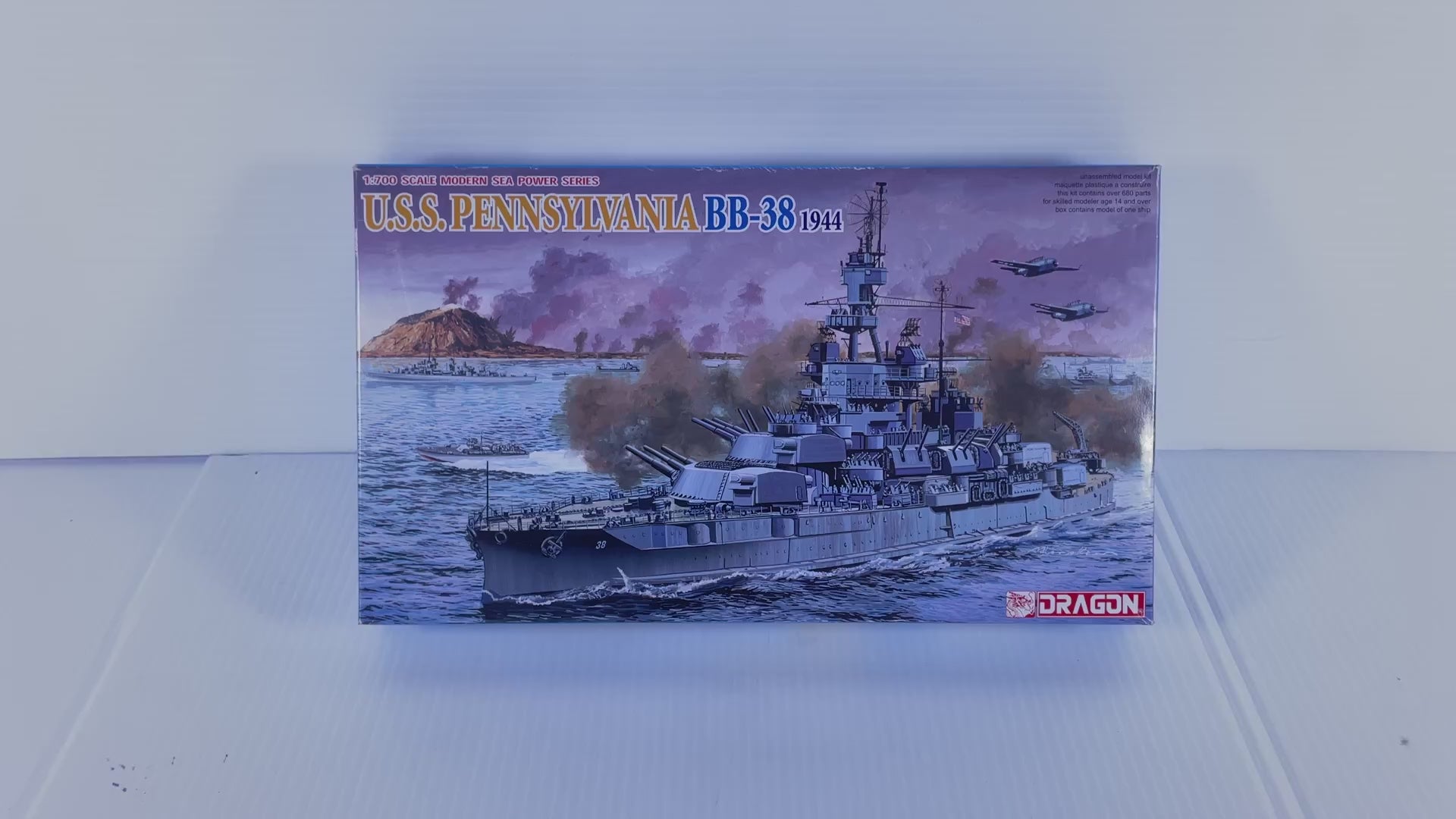 U.S.S. Pennsylvania BB-38 1944 1:700 | 7041 | Dragon
