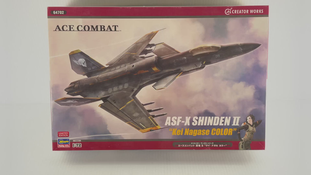 ASF-X Shinden II "Kei Nagase Color" 1:72 | 64702 | Hasegawa