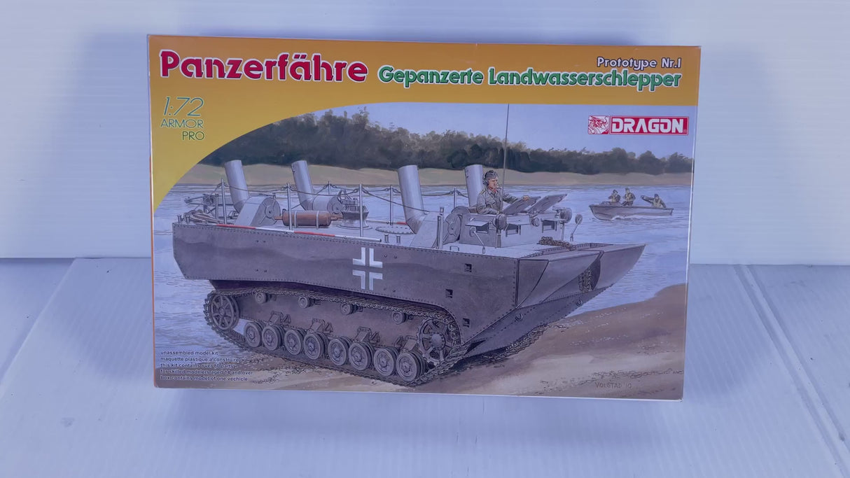 Panzerfahre Gepanzerte Landwasserschlepper Prototype Nr.1 1:72 | PENDING-1692001-07031259-C071 | Dragon