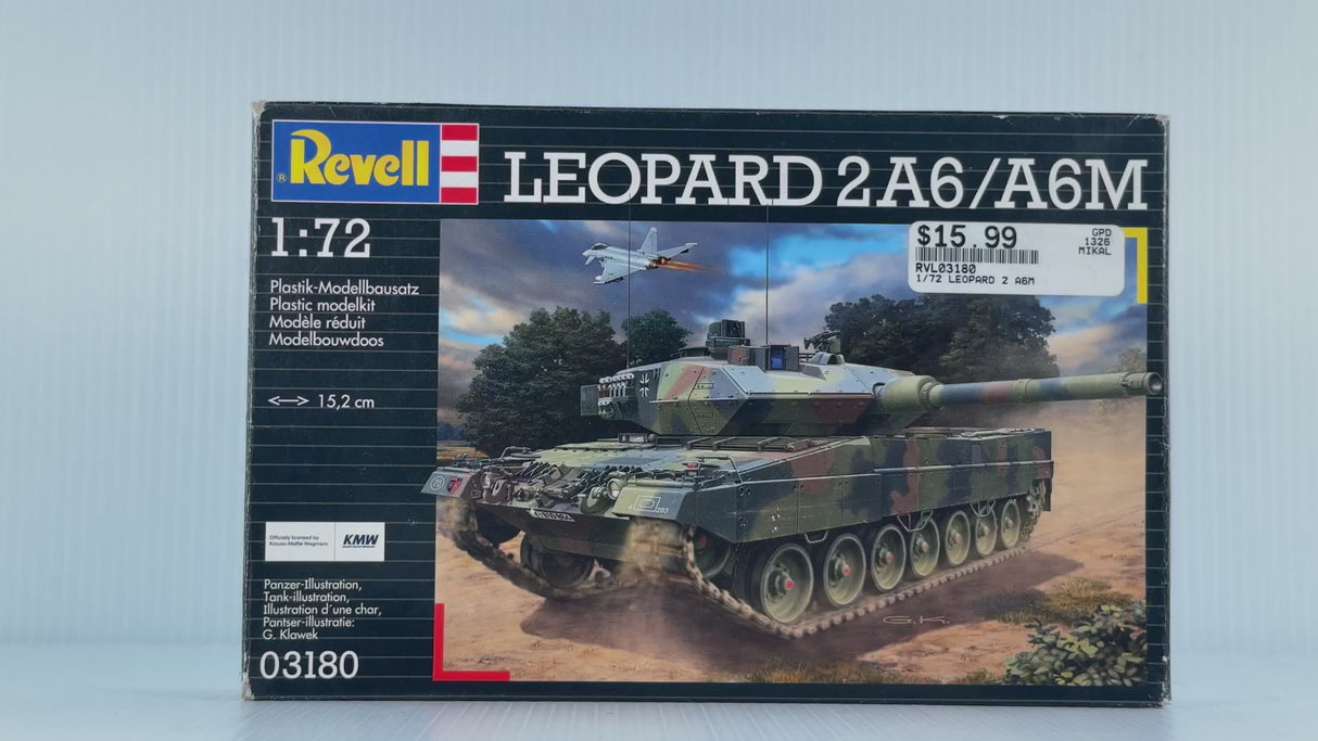 Leopard 2 A6/A6M 1:72 | 03180 | Revell