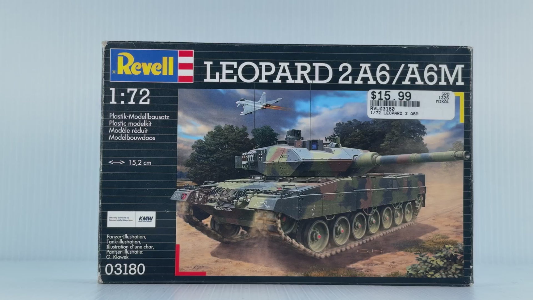 Leopard 2 A6/A6M 1:72 | 03180 | Revell