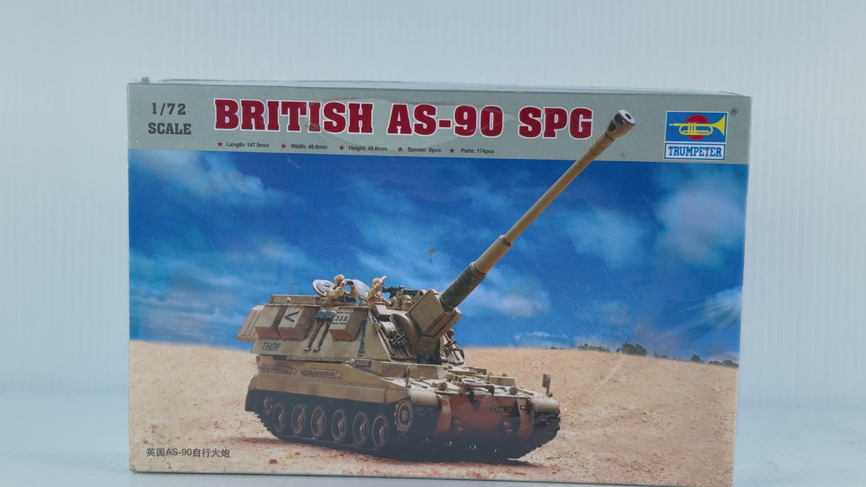 British AS-90 SPG 1:72 | PENDING-87222001-07031221-C075 | Trumpeter