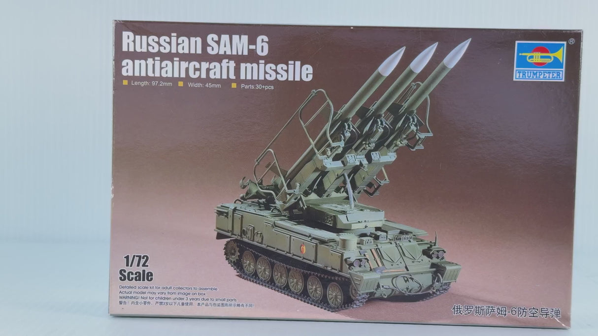 Russian SAM-6 Antiaircraft Missile 1:72 | 07109 | Trumpeter