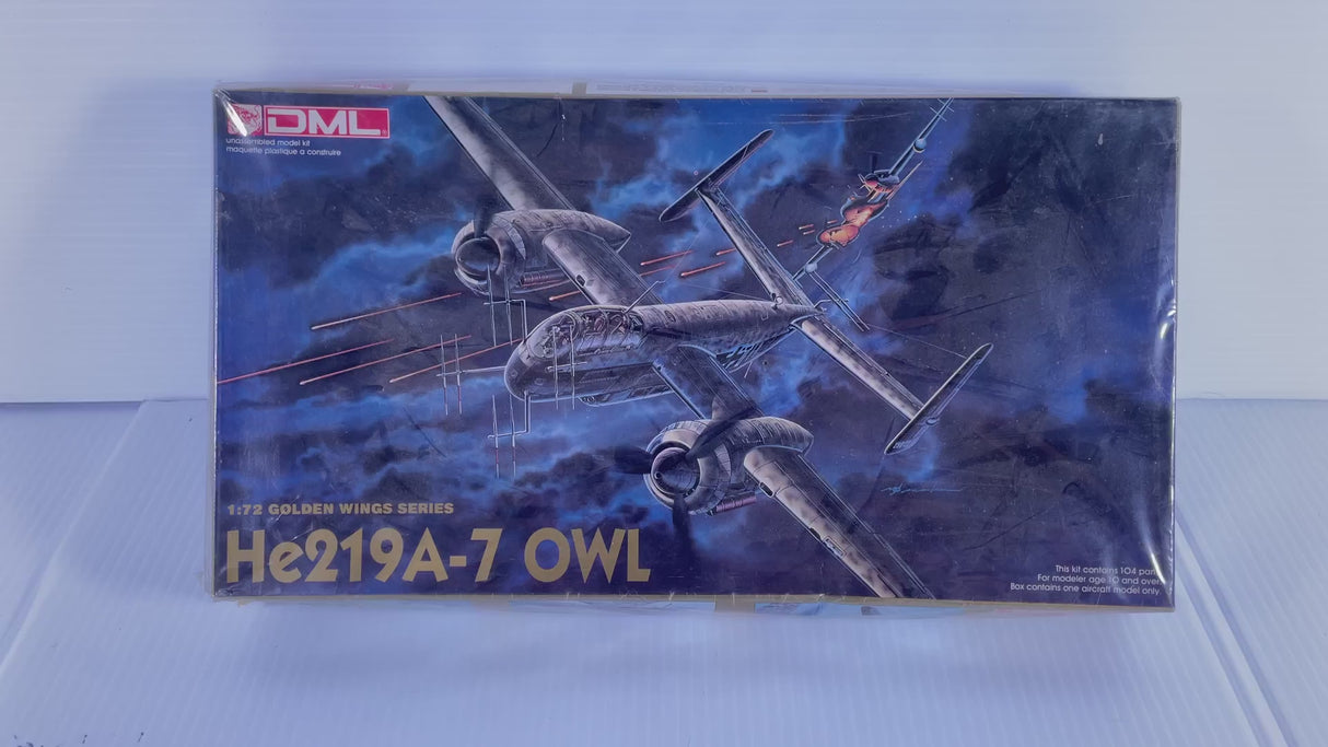 He219A-7 OWL 1:72 | HE219A | DML
