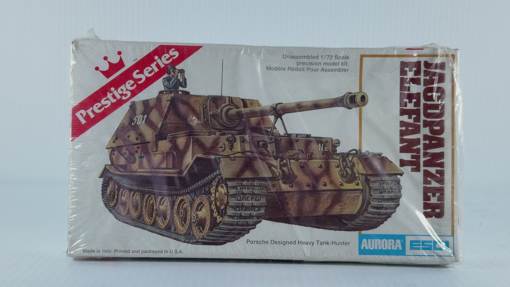 Jagdpanzer Elefant Porsche Designed Heavy Tank-Hunter 1:72 | PENDING-87222001-07031250-C094 | Needs Brand Review