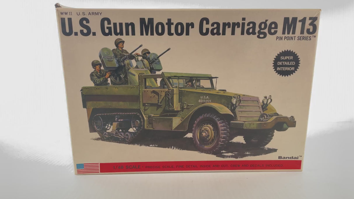 U.S. Gun Motor Carriage M13 1:48 | 8283 | Bandai
