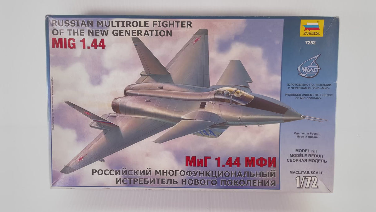 MiG 1.44 Russian Multirole Fighter of the New Generation 1:72 | 7252 | Zvezda