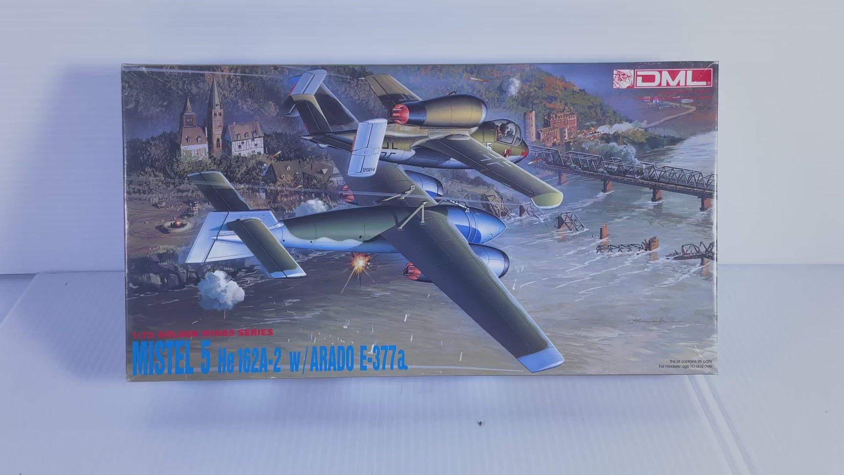 Mistel 5 He 162A-2 w/ Arado E-377a 1:72 | 5002 | DML
