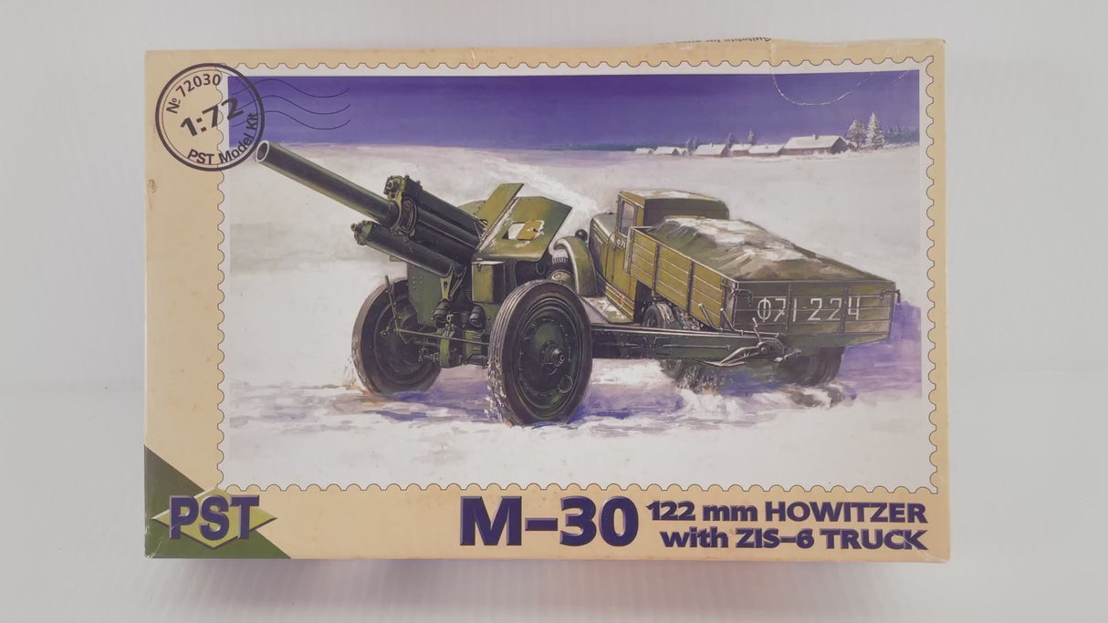 M-30 122 mm Howitzer with ZIS-6 Truck 1:72 | PENDING-1692001-08111404-C267 | Needs Brand Review