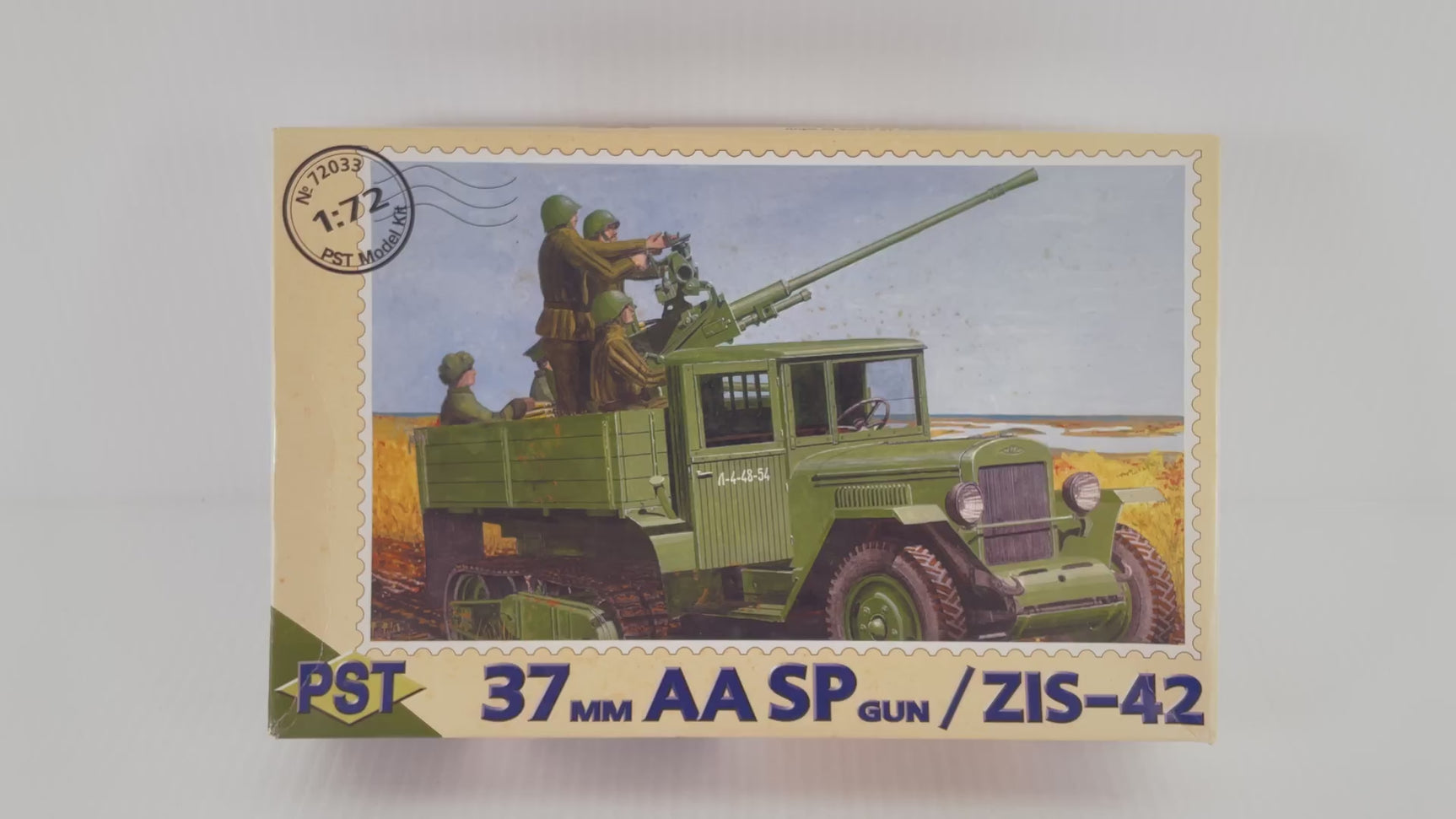 37mm AA SP Gun / ZIS-42 1:72 | 72033 | Needs Brand Review