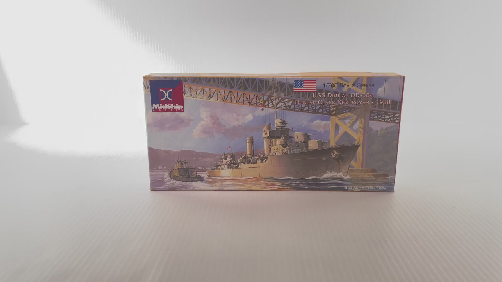 USS Dunlap DD-384 Dunlap Class Destroyer 1938 1:700 | PENDING-1692001-07101159-C194 | Needs Brand Review