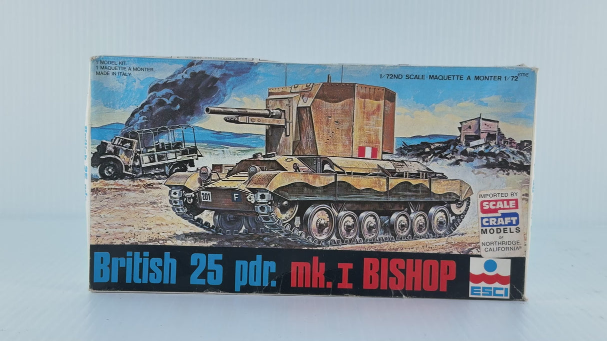 British 25 pdr. mk. I Bishop 1:72 | PENDING-87222001-07031246-C088 | Needs Brand Review
