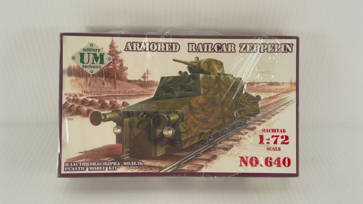 Armored railcar Zeppelin 1:72 | 640 | Needs Brand Review