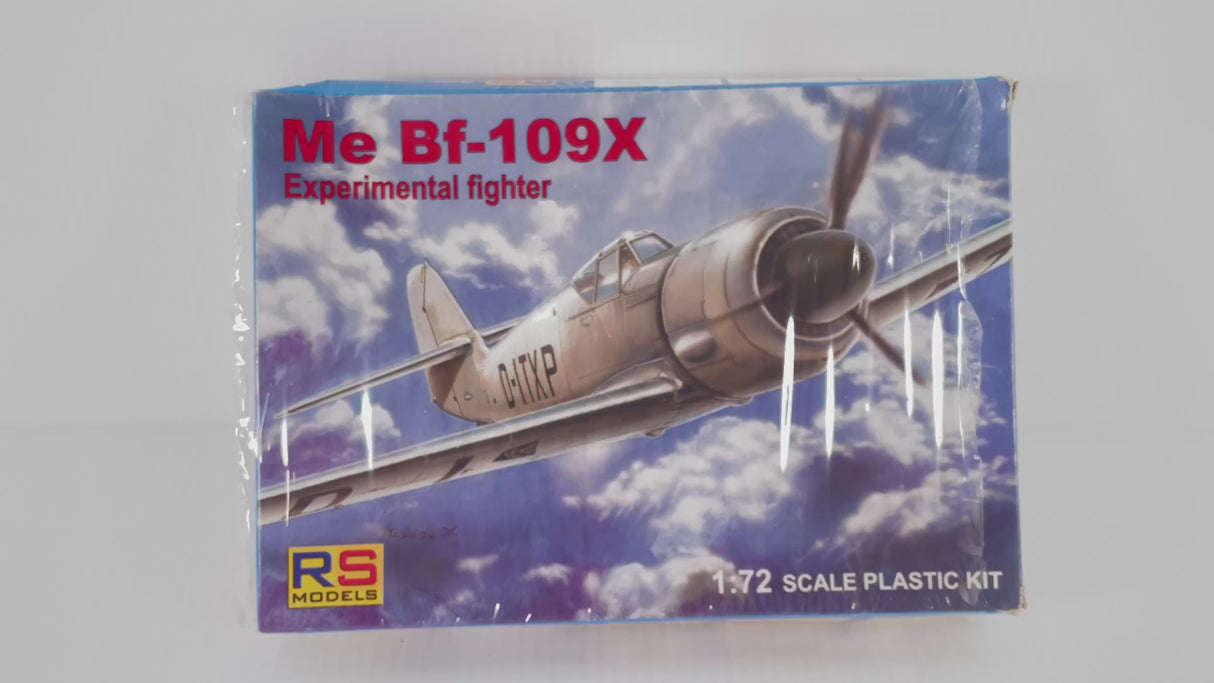 Me Bf-109X Experimental fighter 1:72 | PENDING-1692001-08101504-C231 | Needs Brand Review