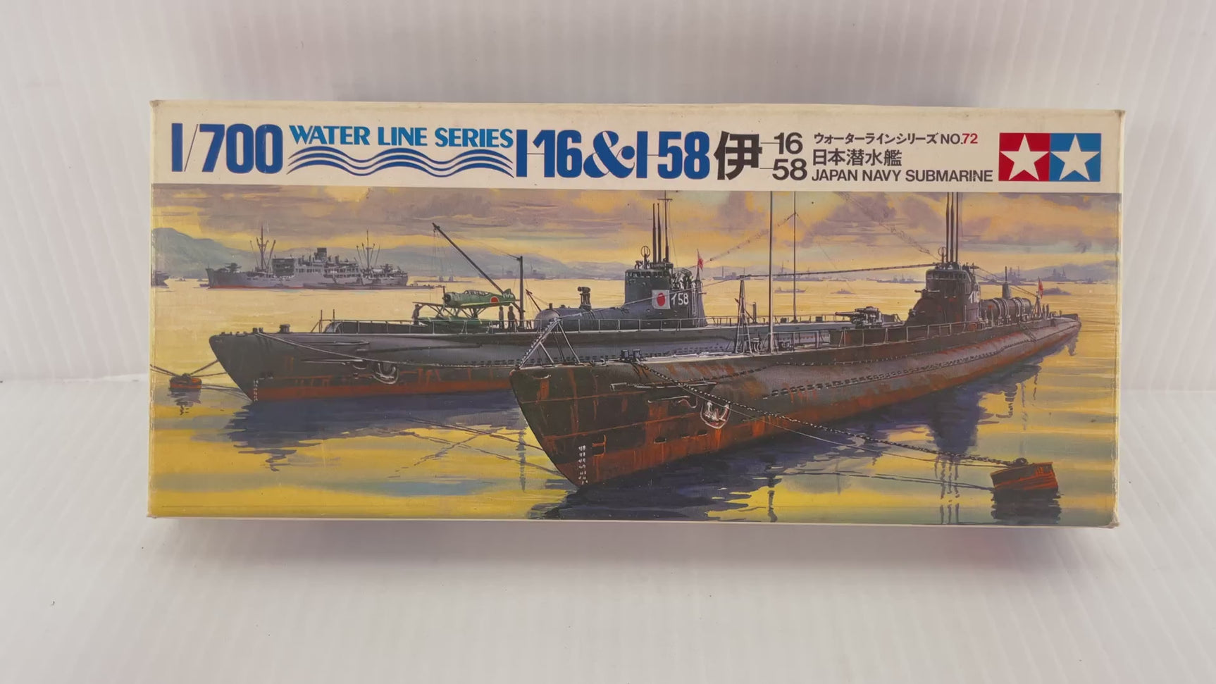 I-16 & I-58 Japan Navy Submarine 1:700 | 72 | Tamiya