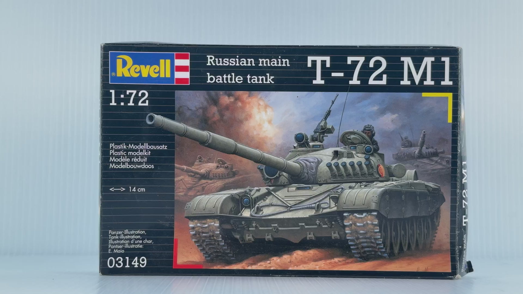 Russian Main Battle Tank T-72 M1 1:72 | 03149 | Revell