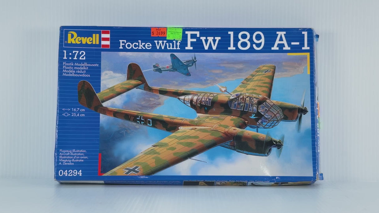Fw 189 A-1 1:72 | 03950 | Revell