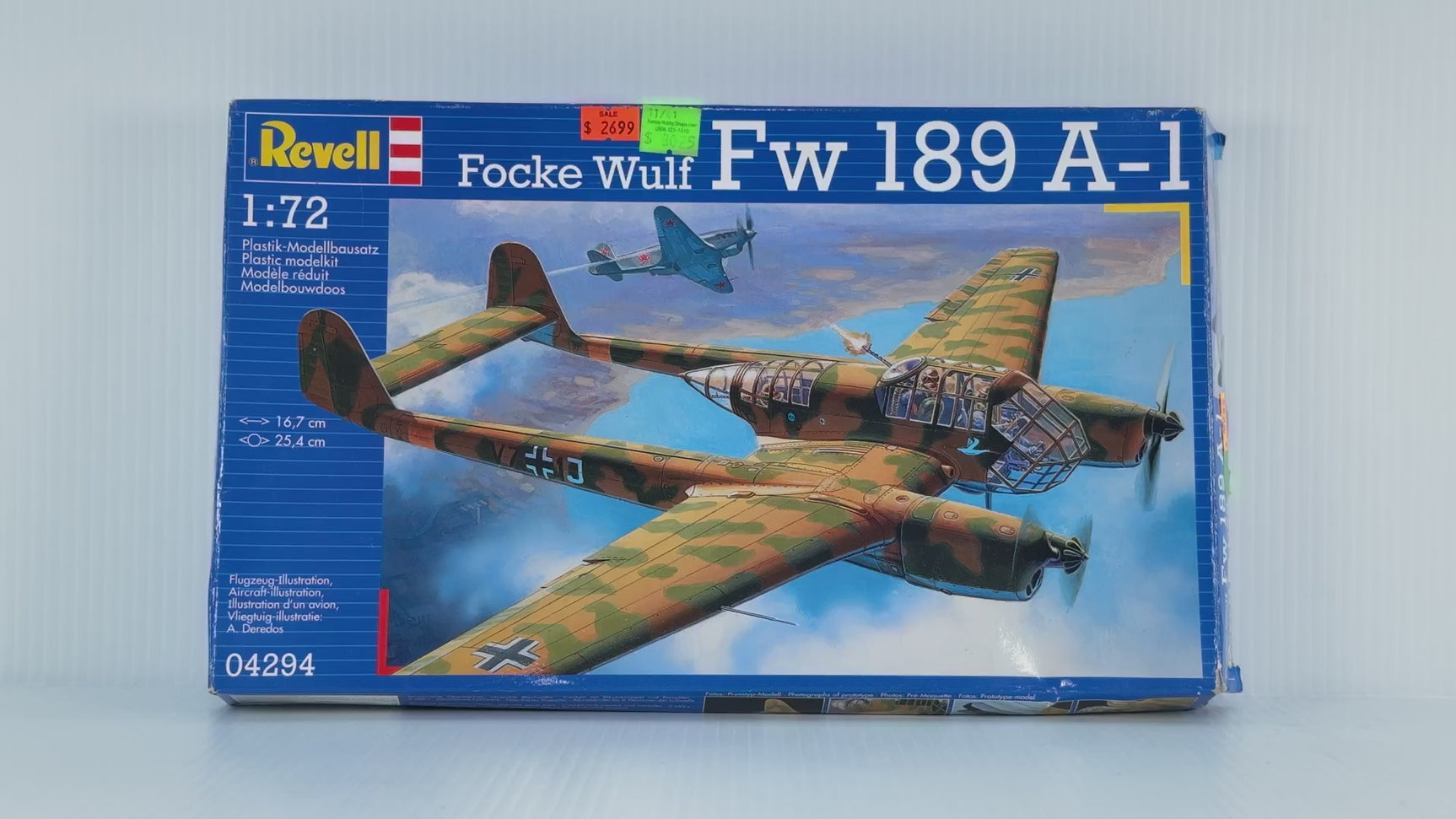 Fw 189 A-1 1:72 | 03950 | Revell
