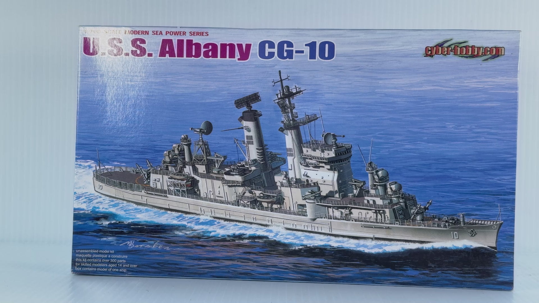 U.S.S. Albany CG-10 1:700 | 7097 | Needs Brand Review