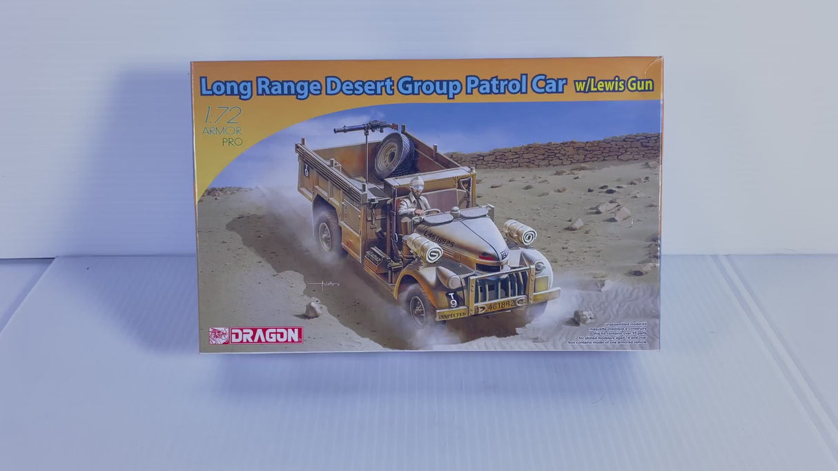 Long Range Desert Group Patrol Car w/Lewis Gun 1:72 | PENDING-1692001-07031234-C050 | Dragon
