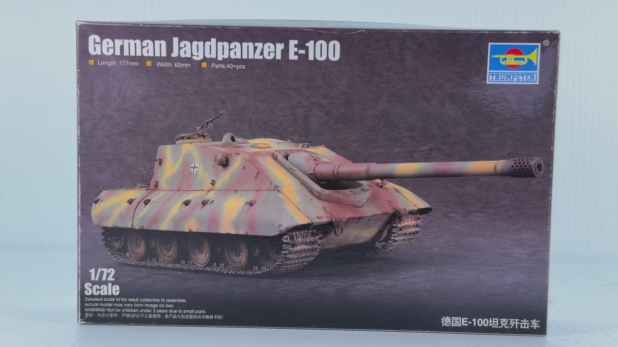 German Jagdpanzer E-100 1:72 | 07122 | Trumpeter