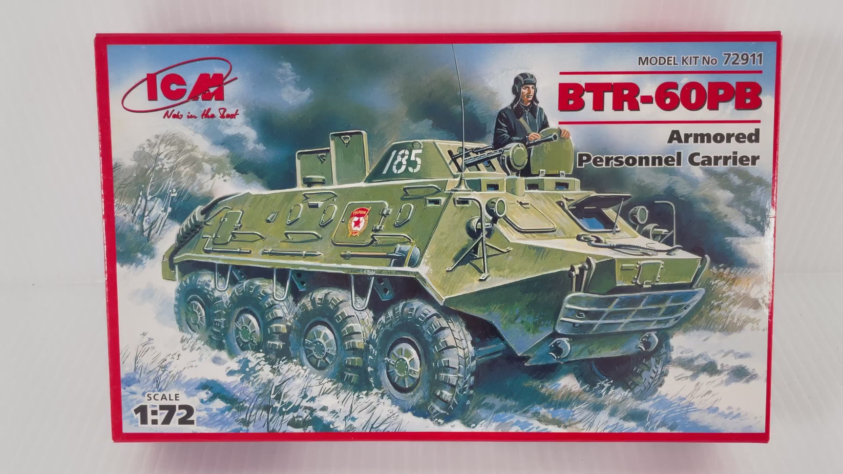 BTR-60PB Armored Personnel Carrier 1:72 | 72911 | ICM
