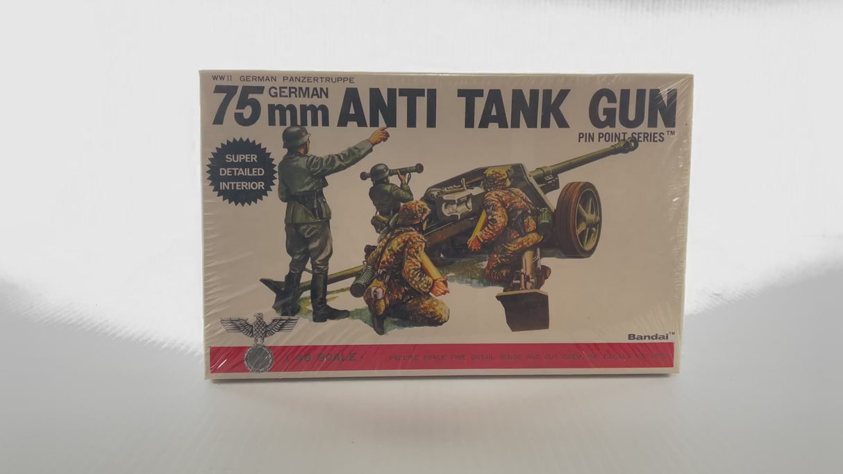 German 75mm Anti Tank Gun | 8253 | Bandai
