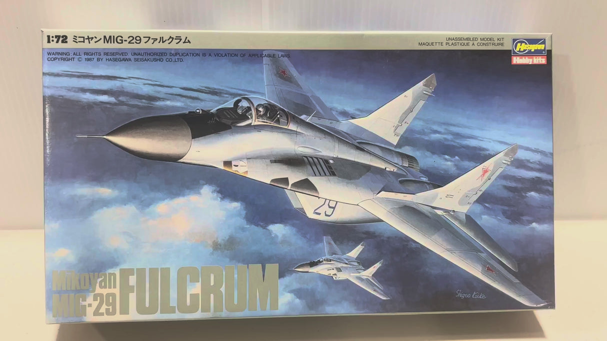 Mikoyan MiG-29 Fulcrum 1:72 | K0221000 | Hasegawa
