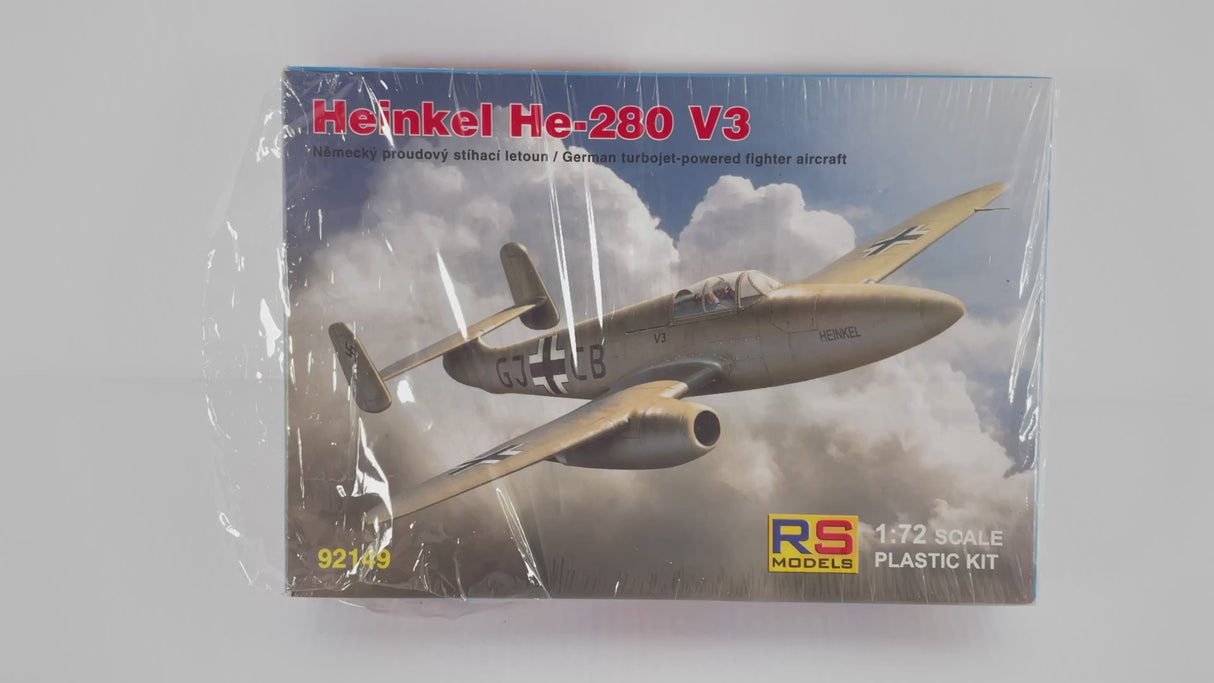 Heinkel He-280 V3 1:72 | 92149 | Needs Brand Review