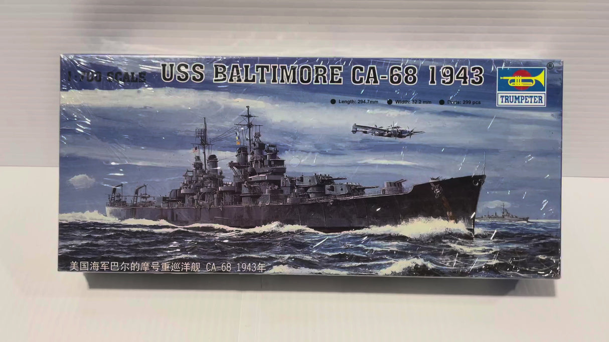 USS Baltimore CA-68 1943 1:700 | PENDING-IMG-0179 | Trumpeter