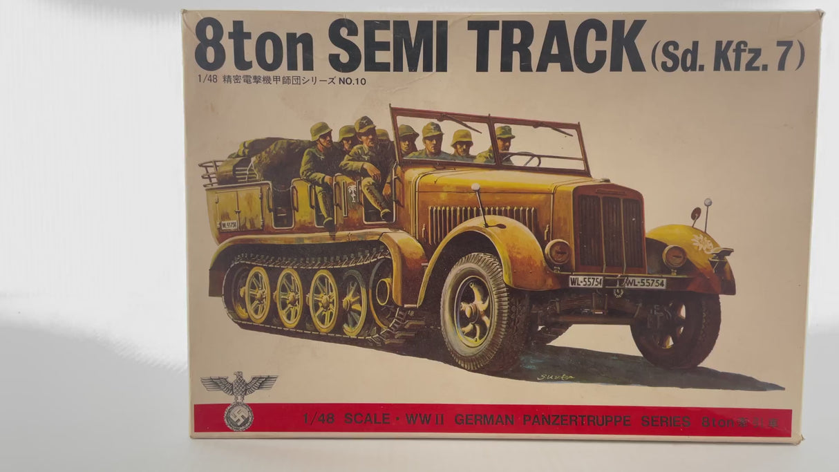 8 ton (Sd. Kfz. 7) Semi Track 1:48 | PENDING-1692001-07071412-C163 | Bandai