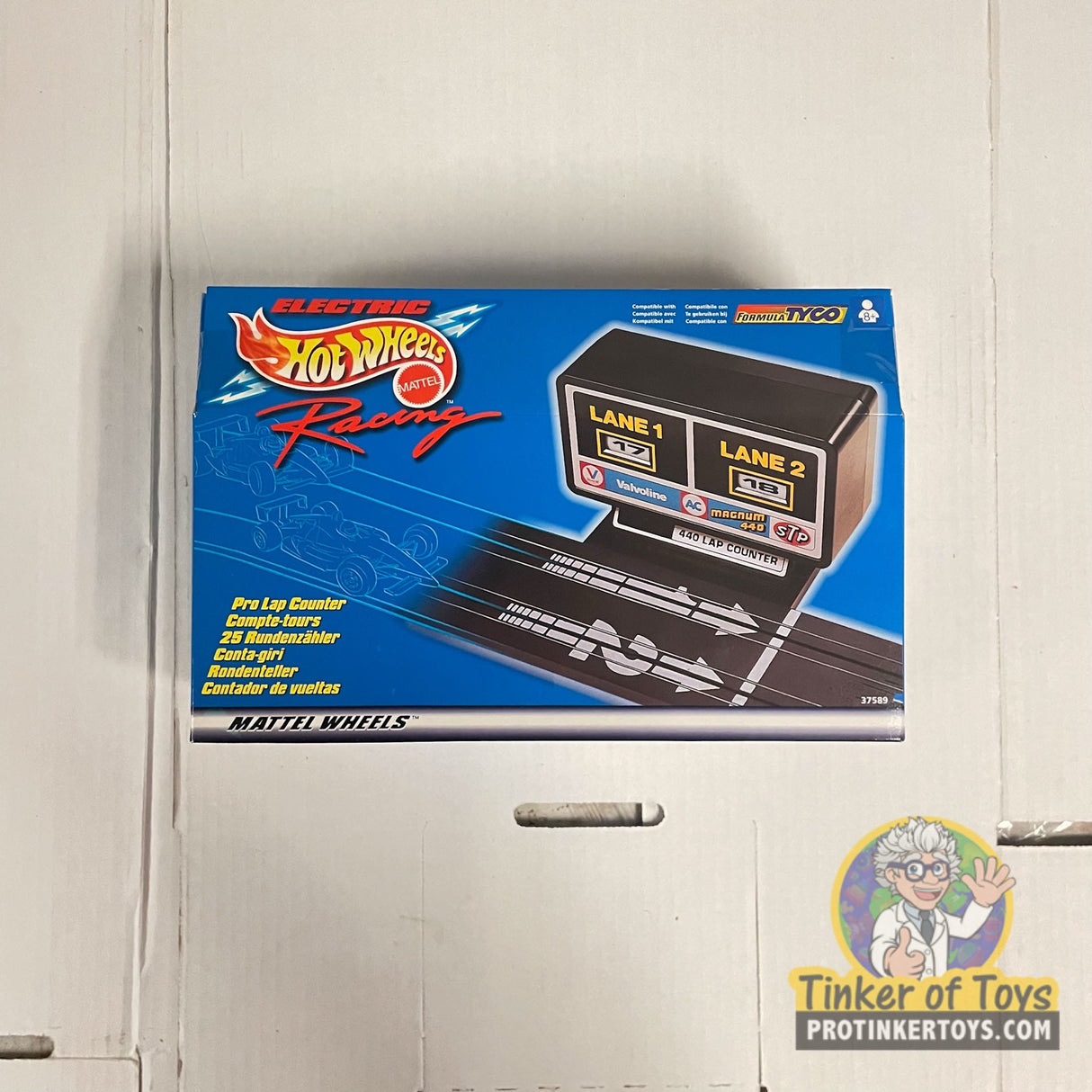 Mattel Electric Hot Wheels Racing Pro Lap Counter | 37589 | TYCO
