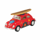 Diecast 1967 Beetle with Surfboard | DCCBS| Schylling