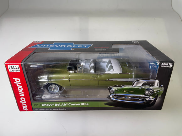 Second Chance 1957 Chevrolet Bel Air Convertible 1:18 Scale Diecast | AW306 | Round2
