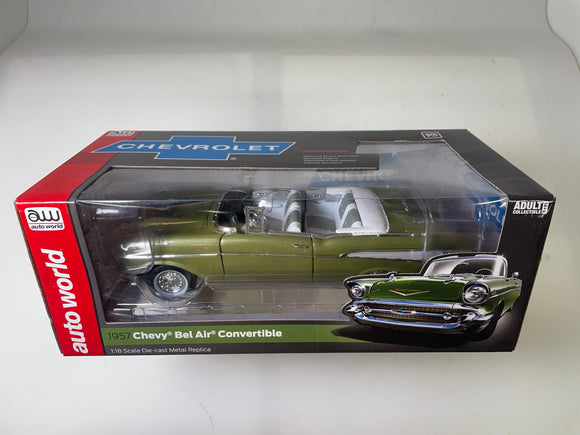 Second Chance 1957 Chevrolet Bel Air Convertible 1 18 Scale Diecast AW306 Round2