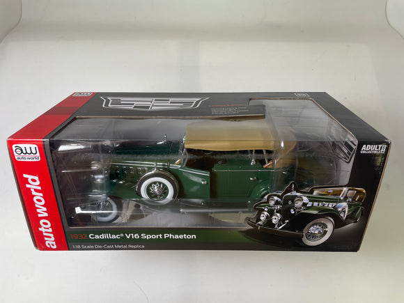 Second Chance 1932 Cadillac V16 Phaeton 1:18 Scale Diecast | AW314 | Round2