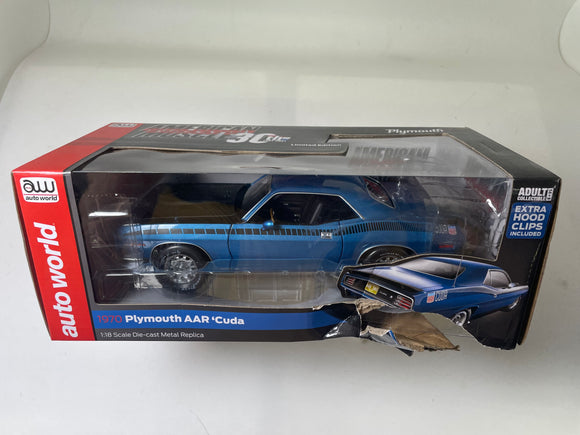Second Chance 1970 Plymouth AAR Barracuda 1:18 Scale Diecast | AMM1225 | Round2