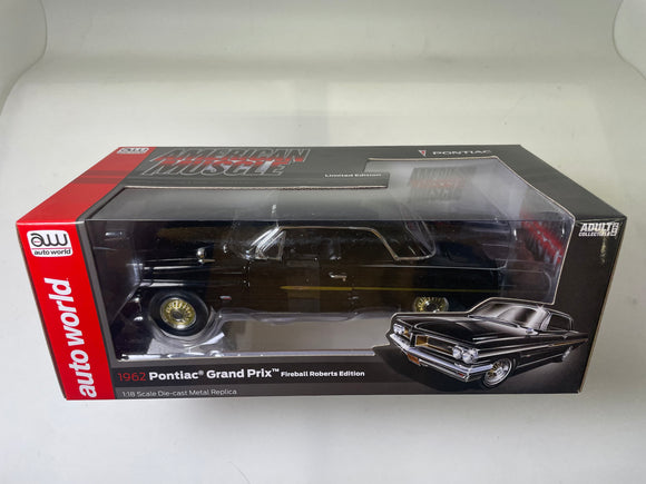 Second Chance 1962 Pontiac Grand Prix Hardtop (Fireball Roberts Edition) 1:18 Scale Diecast | AMM1291 | Round2