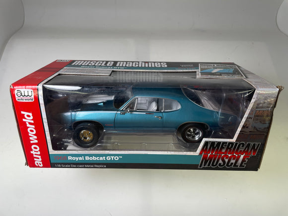 Second Chance 1968 Pontiac GTO Hardtop (Hemmings) 1:18 Scale Diecast | AMM1277 | Round2