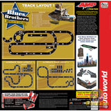 28' Blues Brothers 106 Miles to Chicago Slot Race Set | SRS359 | Auto World