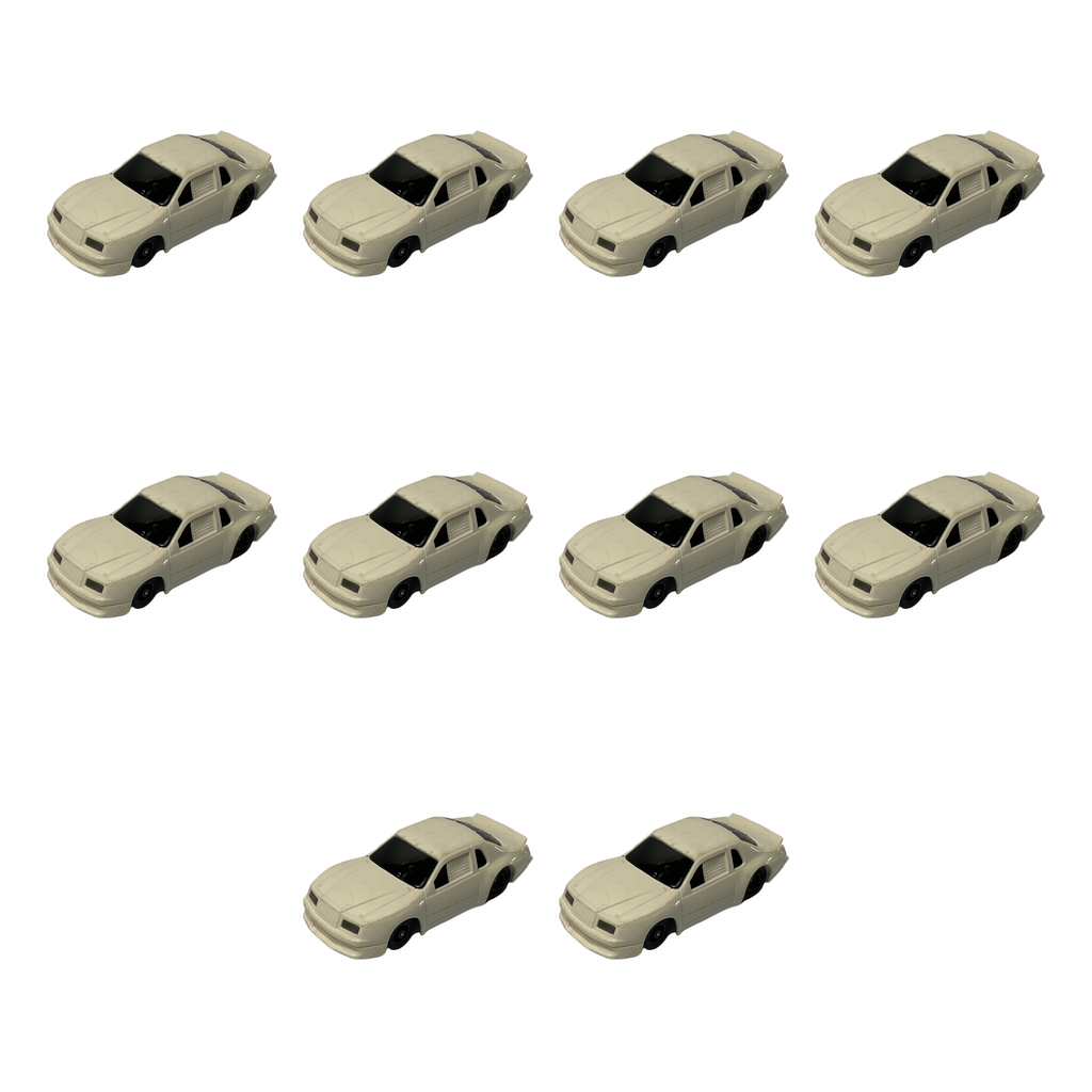Ford Thunderbird, 10 Pack — Ford Thunderbird 440X2 White Body Tyco 10-Car Bundle bundle collage