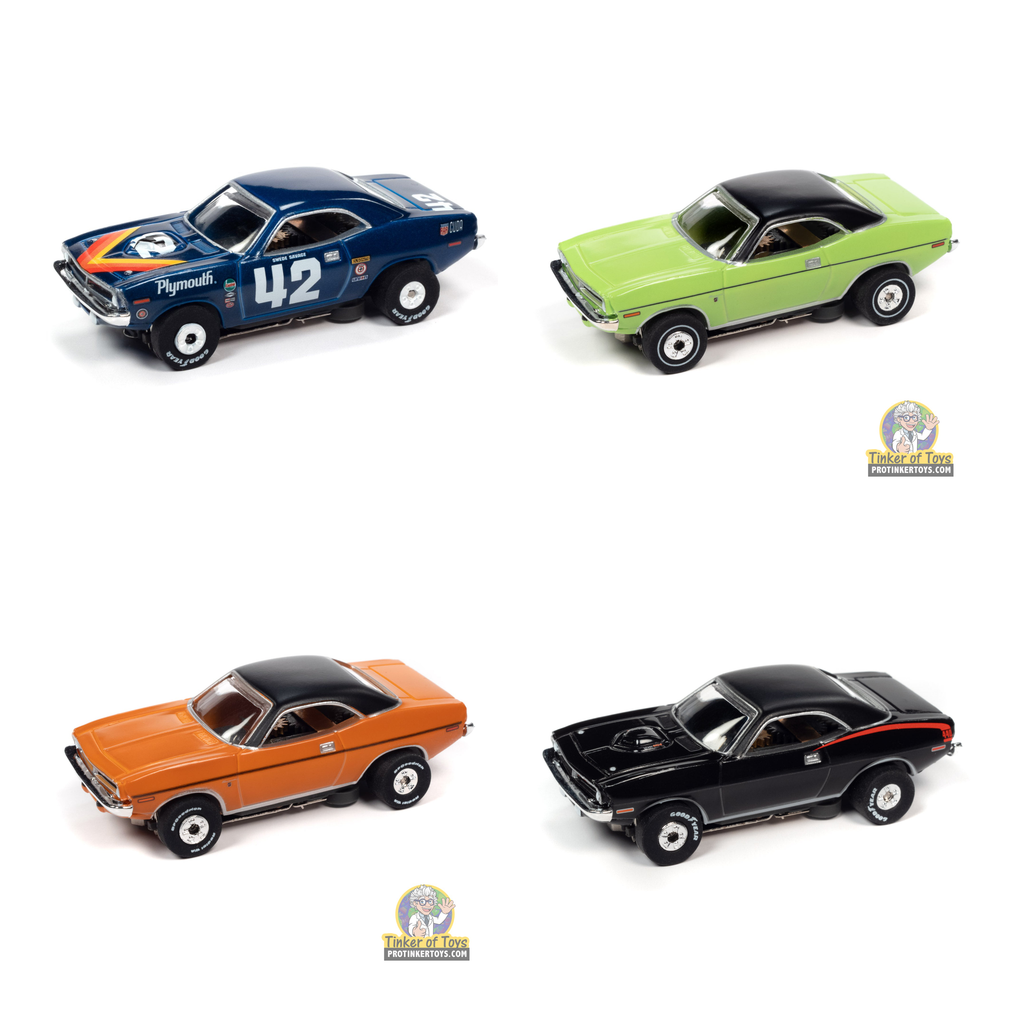 Four pack Plymouth barracuda bundle collage