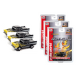 Bryan’s Bargain Gene: 1957 Chevrolet HO Slot Car 6-Car Bundle — Auto World bundle collage