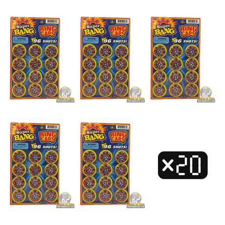 8 Shot 12 Ring Caps 20-Pack — 1,920 Shots | 935 | Gonher bundle collage