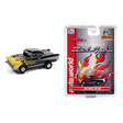 Bel-Air Bundle: Flames & Burple 1957 Chevrolet 2-Car Bundle — Auto World bundle collage