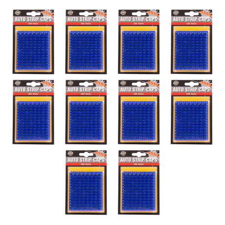 Single Shot Strip Caps 10-Pack — 2,080 Shots | 915 | Parris Toys bundle collage