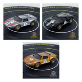 Auto World 2005 Ford GT Tribute 3-Car Bundle bundle collage