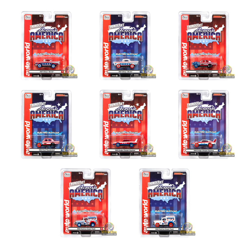 Thunderjet Across America 2026 Release 1 (All 8) SC430 bundle collage