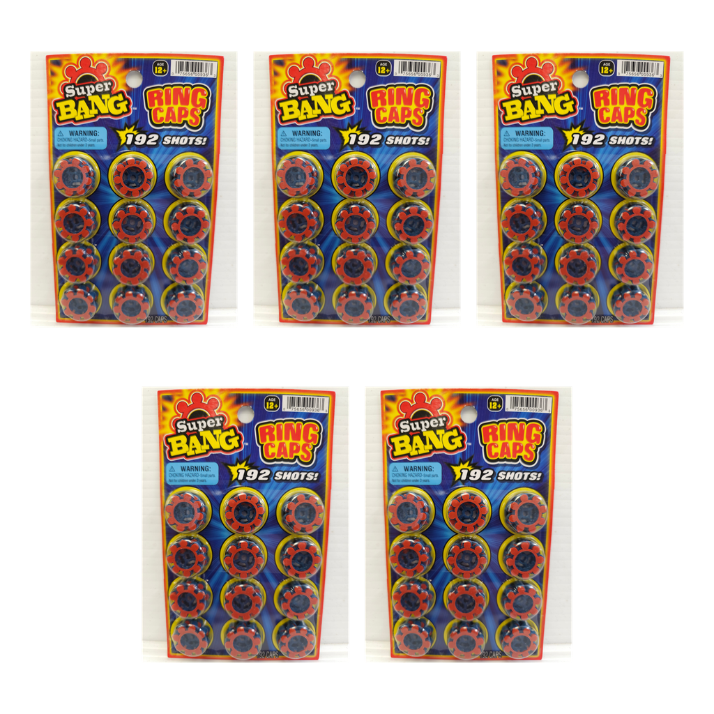 8 Shot 24 Ring Caps 5-Pack — 960 Shots | 936 | Super Bang bundle collage