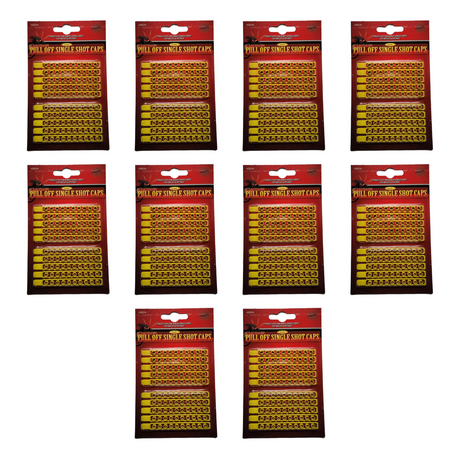 Single Shot Caps 10-Pack — 1,000 Shots | 917 | Parris Toys bundle collage